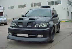 Реснички на фары CUSTOM Lexus LX 470 J100 дорестайлинг (1998-2002)