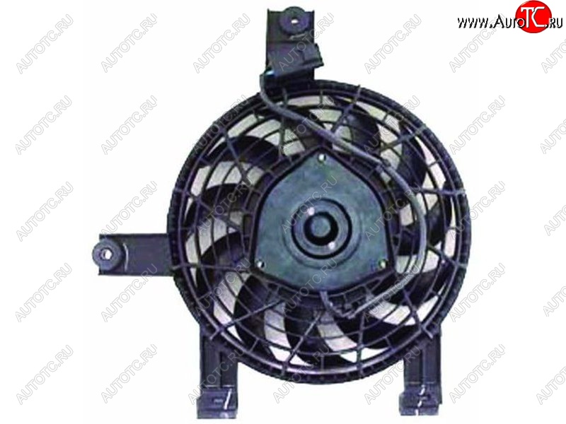 5 899 р. Вентилятор радиатора кондиционера в сборе SAT (1FZFE/2UZFE/1HDFTE)  Lexus LX  470 (1998-2002), Toyota Land Cruiser  100 (1998-2007)