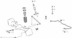 94 р. Полиуретановая втулка стабилизатора задней подвески Точка Опоры Toyota Raum (1997-2003). Увеличить фотографию 2