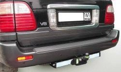 10 449 р. Фаркоп Лидер Плюс (с нержавеющей пластиной) Lexus LX 470 J100 дорестайлинг (1998-2002) (Без электропакета). Увеличить фотографию 1