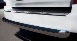 6 949 р. Одинарная защита заднего бампера из трубы диаметром 76 мм Russtal  Lexus LX  570 (2012-2015). Увеличить фотографию 3