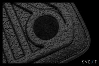 5 349 р. Коврик в салони премиум-класса Kvest (черный/бежевый)  Lexus NX  200T (2015-2024). Увеличить фотографию 7