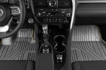 1 429 р. Коврик в салони премиум-класса Kvest Lexus RX 350 AL20 дорестайлинг (2015-2019). Увеличить фотографию 2