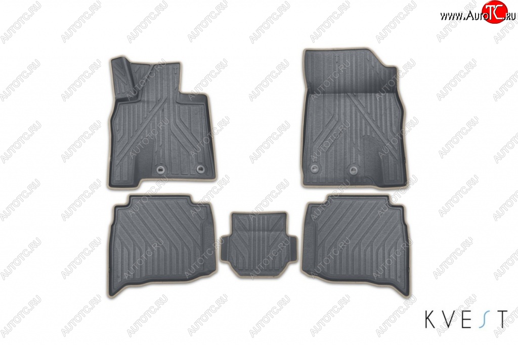 1 249 р. Коврик в салони премиум-класса Kvest  Lexus RX ( 350,  200T) (2015-2019)