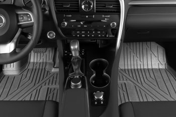 10 529 р. Коврик в салони премиум-класса Kvest Lexus RX 350 AL20 дорестайлинг (2015-2019). Увеличить фотографию 2