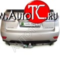 10 299 р. Фаркоп Лидер Плюс (съемный шар тип F, с нержавеющей пластиной) Lexus RX 350 AL10 дорестайлинг (2008-2012) (Без электропакета)