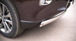 17 299 р. Защита переднего бампера (Ø75х42 мм, нержавейка) Russtal Lexus RX 270 AL10 дорестайлинг (2010-2012). Увеличить фотографию 2