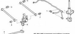 389 р. Полиуретановая втулка стабилизатора задней подвески Точка Опоры Toyota Vista седан (1990-1994). Увеличить фотографию 2
