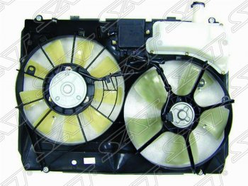 13 099 р. Диффузор радиатора в сборе SAT (1MZ / 3MZ) Lexus RX 350 XU30 дорестайлинг (2003-2006). Увеличить фотографию 1