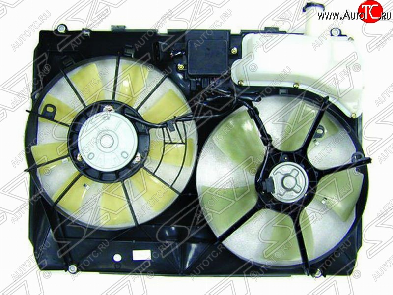 13 099 р. Диффузор радиатора в сборе SAT (1MZ / 3MZ) Lexus RX 350 XU30 дорестайлинг (2003-2006)