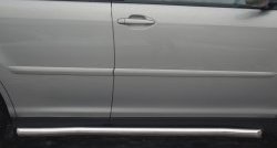 19 949 р. Защита порогов из круглой трубы диаметром 63 мм Russtal  Lexus RX ( 330,  300,  350) (2003-2006). Увеличить фотографию 1