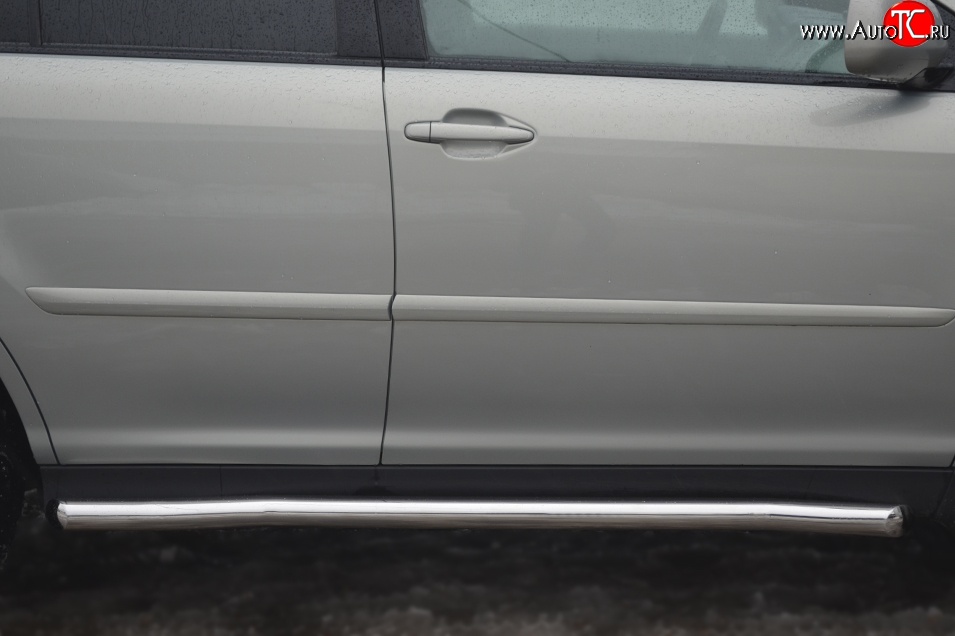 19 949 р. Защита порогов из круглой трубы диаметром 63 мм Russtal  Lexus RX ( 330,  300,  350) (2003-2006)