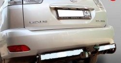 11 249 р. Фаркоп Лидер Плюс (c нерж. пластиной)  Lexus RX ( 330,  300,  350,  400H) (2003-2009) (Без электропакета). Увеличить фотографию 1