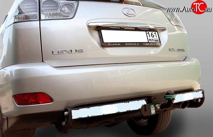 11 249 р. Фаркоп Лидер Плюс (c нерж. пластиной) Lexus RX 330 XU30 (2003-2006) (Без электропакета)