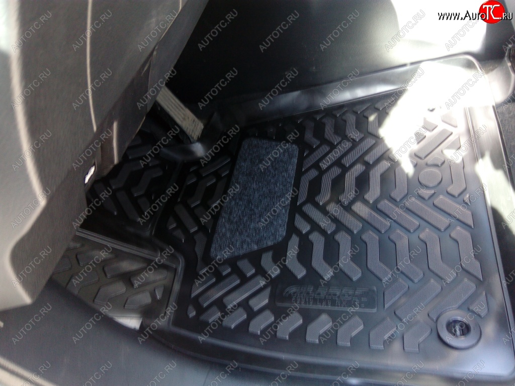 1 989 р. Комплект ковриков в салон Aileron 3D (с подпятником)  Lexus RX  350 (2015-2019)