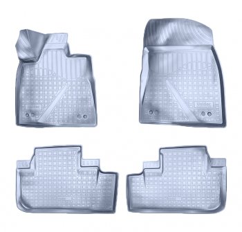 3 299 р. Коврики салона Norplast Unidec  Lexus RX ( 270,  350,  200T) (2015-2019) (Цвет: серый). Увеличить фотографию 1