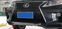 21 599 р. Накладка на передний бампер CT v4 v4 Lexus RX 350 AL10 дорестайлинг (2008-2012) (Неокрашенная). Увеличить фотографию 1