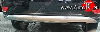 17 199 р. Накладка на задний бампер СТ v4 Lexus RX 350 AL10 дорестайлинг (2008-2012) (Неокрашенная)