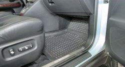 5 399 р. Коврики в салон Element 4 шт. (полиуретан) Lexus RX 350 AL10 дорестайлинг (2008-2012) (Серые). Увеличить фотографию 3