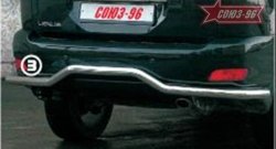 10 349 р. Защита заднего бампера Souz-96 (d60)  Lexus RX  400H (2005-2009). Увеличить фотографию 1