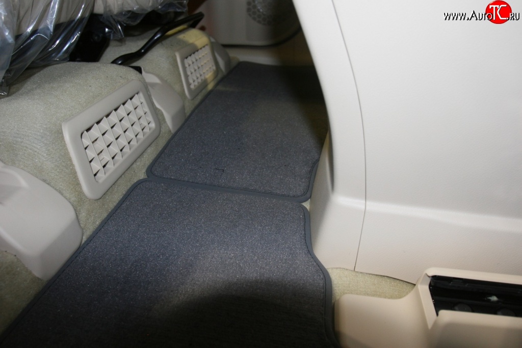 3 499 р. Комплект ковриков в салон (рестайлинг) АКПП Element 4 шт. (текстиль)  Lexus RX  450H (2009-2012)