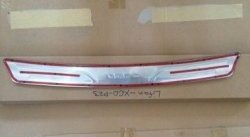 3 349 р. Защитная накладка на задний бампер СТ Lifan X60 1-ый рестайлинг (2015-2016). Увеличить фотографию 3
