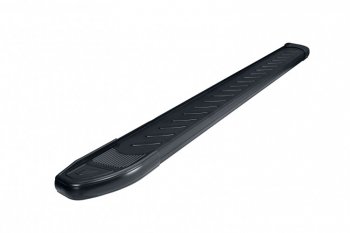 19 349 р. Пороги алюминиевые Slitkoff  Lifan X60 (2011-2015) (Prestige Black). Увеличить фотографию 2