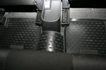 2 099 р. Коврики в салон (чёрные) Element  Mazda 2/Demio  DE (2007-2014). Увеличить фотографию 3