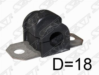 187 р. Втулка переднего стабилизатора SAT (D=18)  Mazda 2/Demio  DE (2007-2014). Увеличить фотографию 1