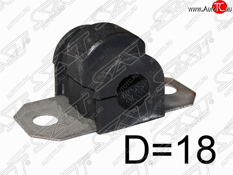 187 р. Втулка переднего стабилизатора SAT (D=18) Mazda 2/Demio DE дорестайлинг (2007-2011)