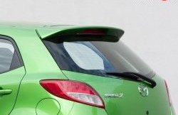 2 599 р. Спойлер M-VRS  Mazda 2/Demio  DE (2007-2014) (Неокрашенный). Увеличить фотографию 1