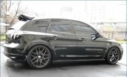 Накладки на колёсные арки ASC MAGNUM Mazda 3/Axela BK дорестайлинг, хэтчбэк (2003-2006)