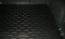 1 549 р. Коврик в багажник (1 карман) Aileron (полиуретан)  Mazda 3/Axela  BM (2013-2016). Увеличить фотографию 1