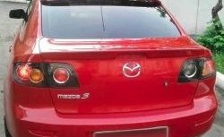 4 599 р. Козырёк на заднее стекло CT v2 Mazda 3/Axela BK дорестайлинг седан (2003-2006) (Неокрашенный). Увеличить фотографию 3