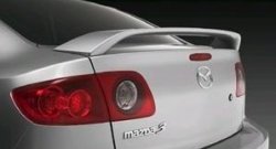4 949 р. Спойлер CT Mazda 3/Axela BK дорестайлинг седан (2003-2006) (Неокрашенный). Увеличить фотографию 1