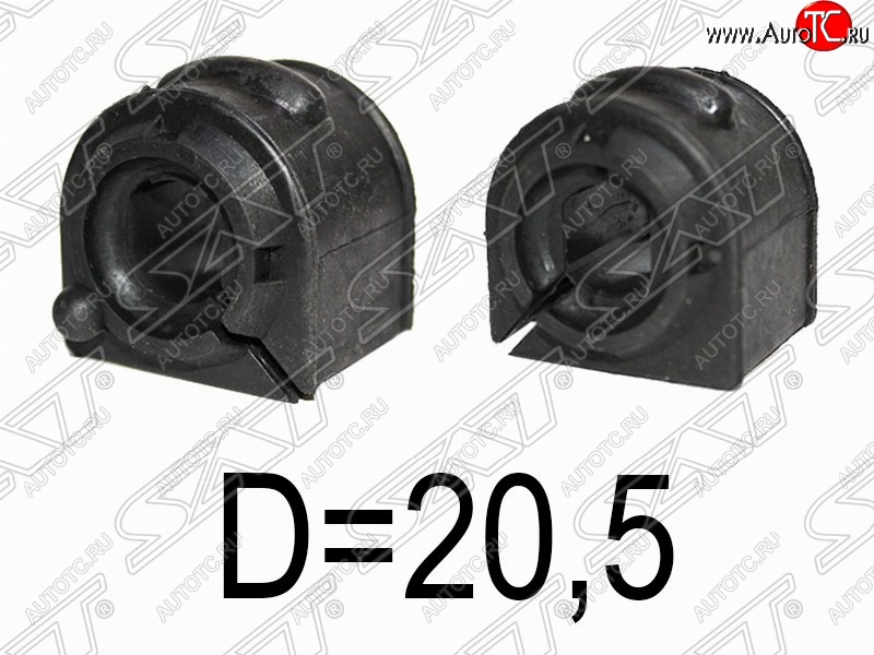 199 р. Резиновая втулка переднего стабилизатора SAT (D=20.5) Mazda 5 (2005-2010)