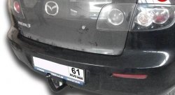 7 649 р. Фаркоп Лидер Плюс Mazda 3/Axela BK дорестайлинг, хэтчбэк (2003-2006) (Без электропакета). Увеличить фотографию 1
