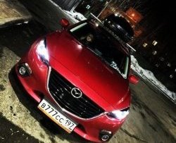2 549 р. Рамка гос. номера Style Mazda 3/Axela BM дорестайлинг седан (2013-2016). Увеличить фотографию 2
