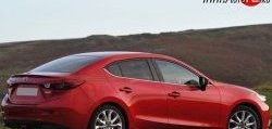 1 699 р. Лип спойлер M-VRS  Mazda 3/Axela  BM (2013-2016) (Неокрашенный). Увеличить фотографию 4