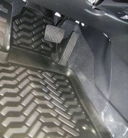 1 779 р. Комплект ковриков салона (полиуретан, левый руль) Aileron  Mazda 3/Axela  BM (2013-2016). Увеличить фотографию 1