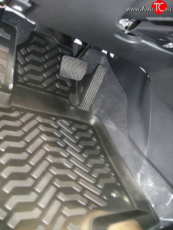 1 779 р. Комплект ковриков салона (полиуретан, левый руль) Aileron  Mazda 3/Axela  BM (2013-2016)