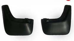 979 р. Задние брызговики NovLine 2 шт.  Mazda 3/Axela  BL (2009-2011). Увеличить фотографию 1