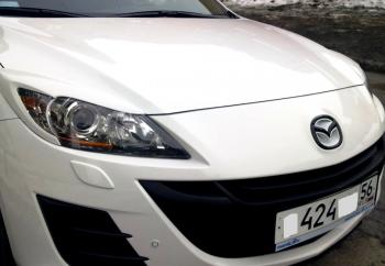 Реснички на фары MV-Tuning  Mazda 3/Axela  BL (2009-2013) (Неокрашенные)Цена: 1 399 р.. Увеличить фотографию 4