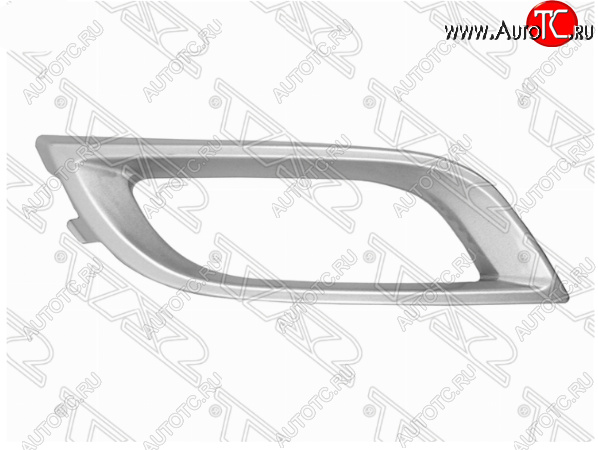 299 р. Правая оправа противотуманной фары SAT Sport (ободок)  Mazda 3/Axela  BL (2009-2011)