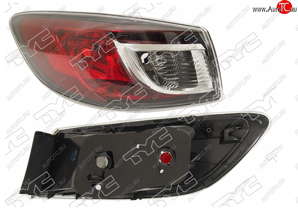 5 249 р. Левый фонарь задний TYC  Mazda 3/Axela  BL (2009-2013)