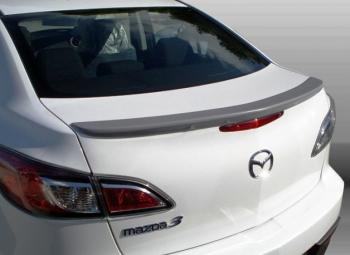 Лип спойлер MV-Tuning  Mazda 3/Axela  BL (2009-2013) (Неокрашенный)Цена: 3 899 р.. Увеличить фотографию 2