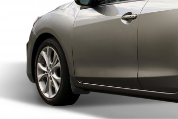 2 399 р. Брызговики Frosch (optimum, в коробке) Mazda 3/Axela BL рестайлинг седан (2011-2013) (Задние). Увеличить фотографию 2