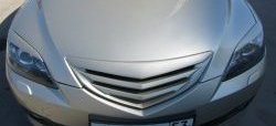 3 189 р. Решётка радиатора Корнер  Mazda 3/Axela  BK (2006-2009) (Неокрашенная). Увеличить фотографию 3