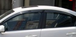 Комплект дефлекторов окон (ветровиков) 4 шт. Russtal Mazda 3/Axela BL дорестайлинг седан (2009-2011)