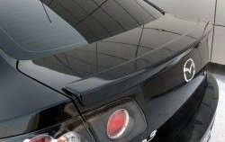 2 469 р. Лип спойлер Сток 2л Mazda 3/Axela BK дорестайлинг седан (2003-2006) (Неокрашенный). Увеличить фотографию 1